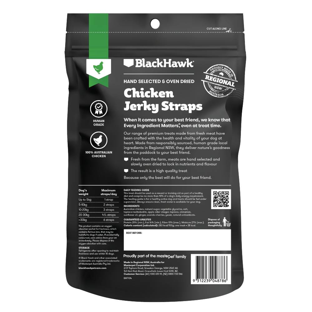Black Hawk Chicken Jerky Straps