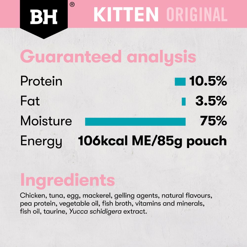 Black Hawk Kitten Chicken and Oceanfish in Gravy Pouches