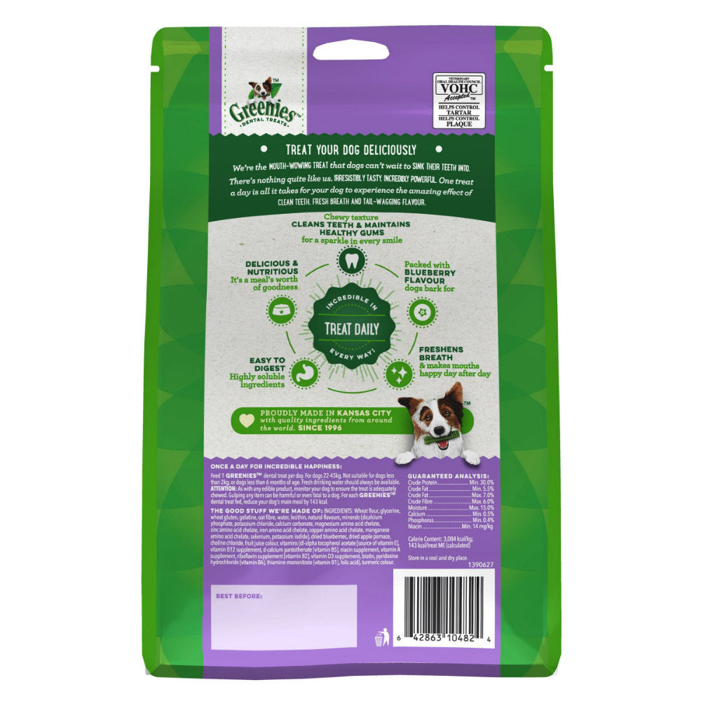 Greenies Blueberry Dental Treats Large