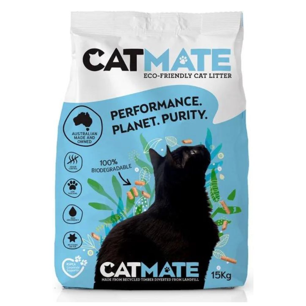 Catmate Wood Pellet Cat Litter