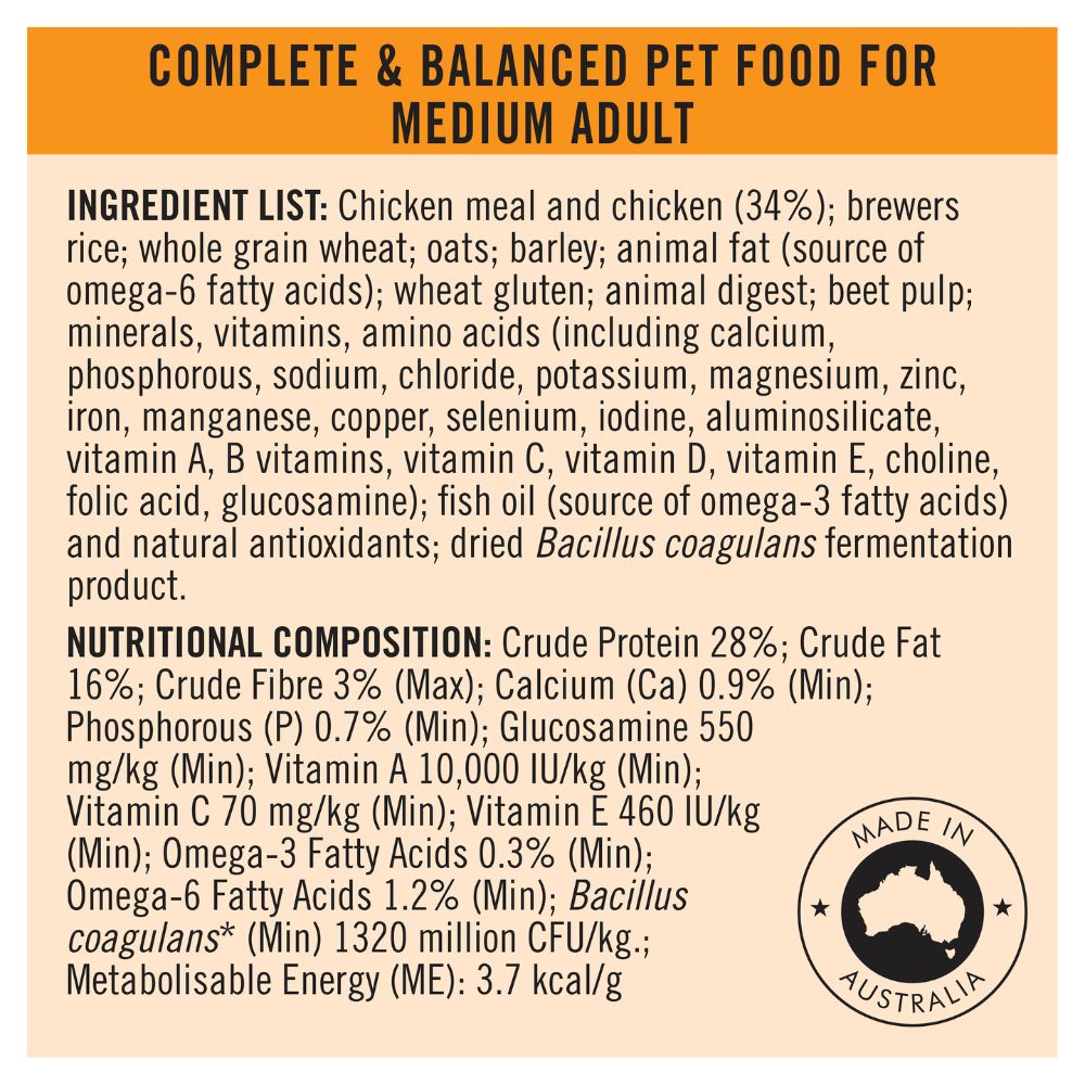 Pro Plan Adult Medium Breed Essential Health