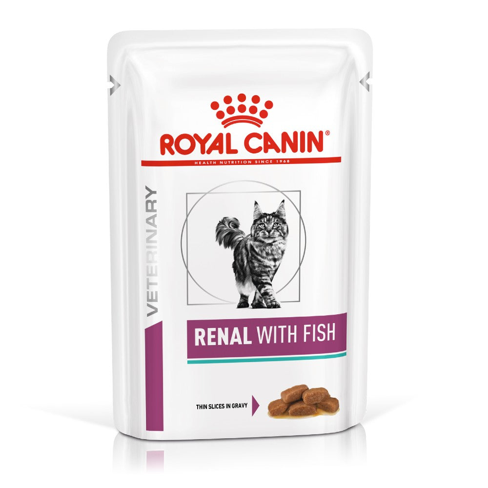 Royal Canin Veterinary Diet Feline Renal Fish Pouches