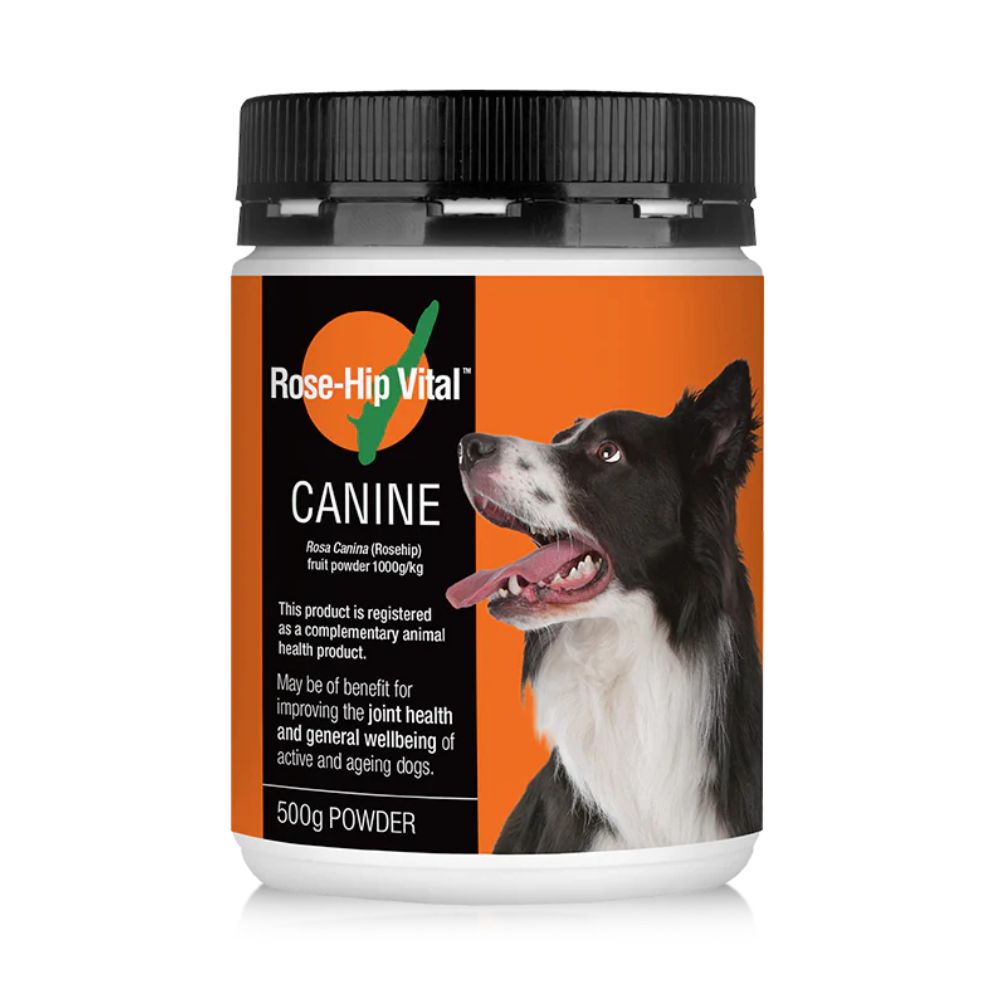 Rose-Hip Vital Canine Powder for Dogs
