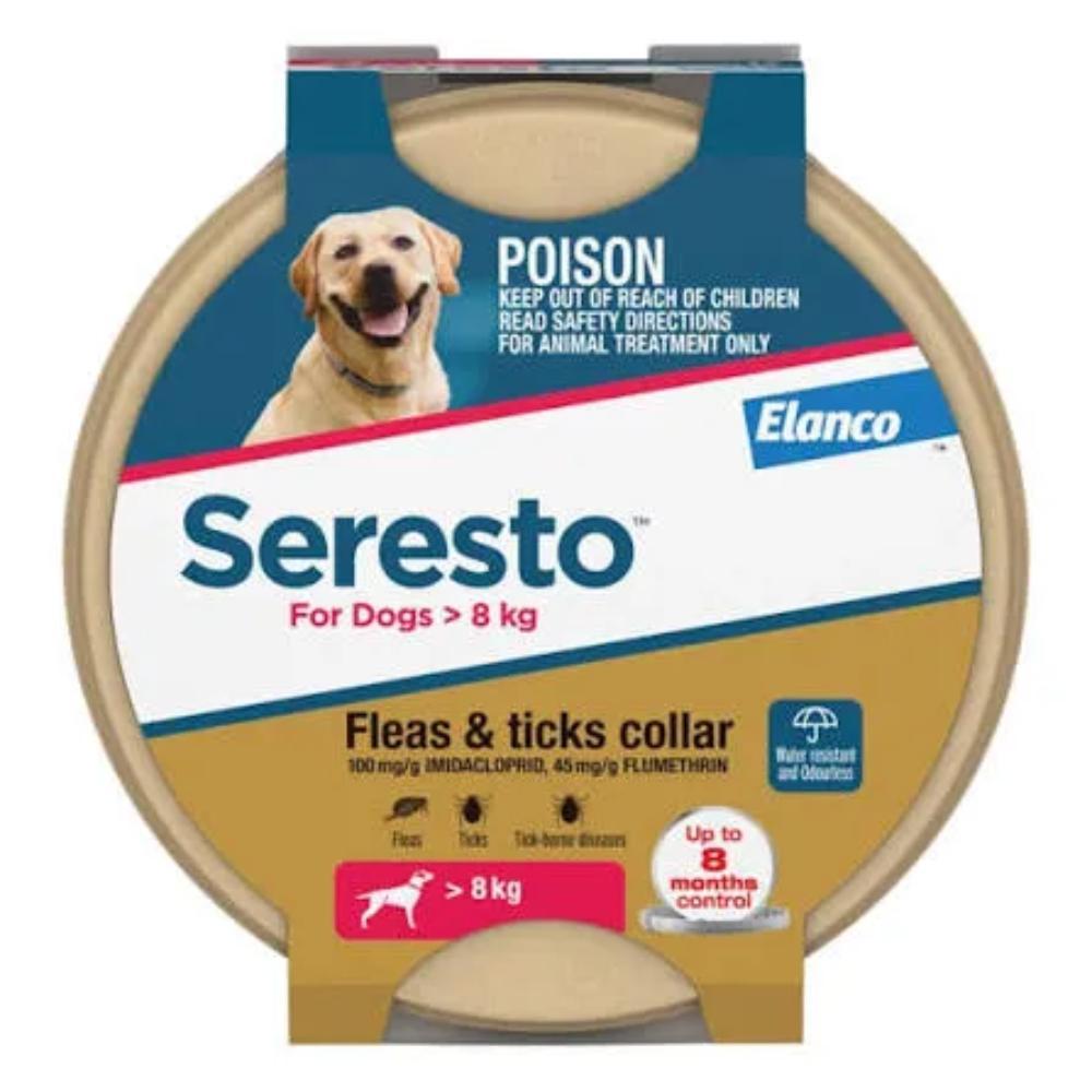 Seresto Flea and Tick Collar for Dogs over 8kg