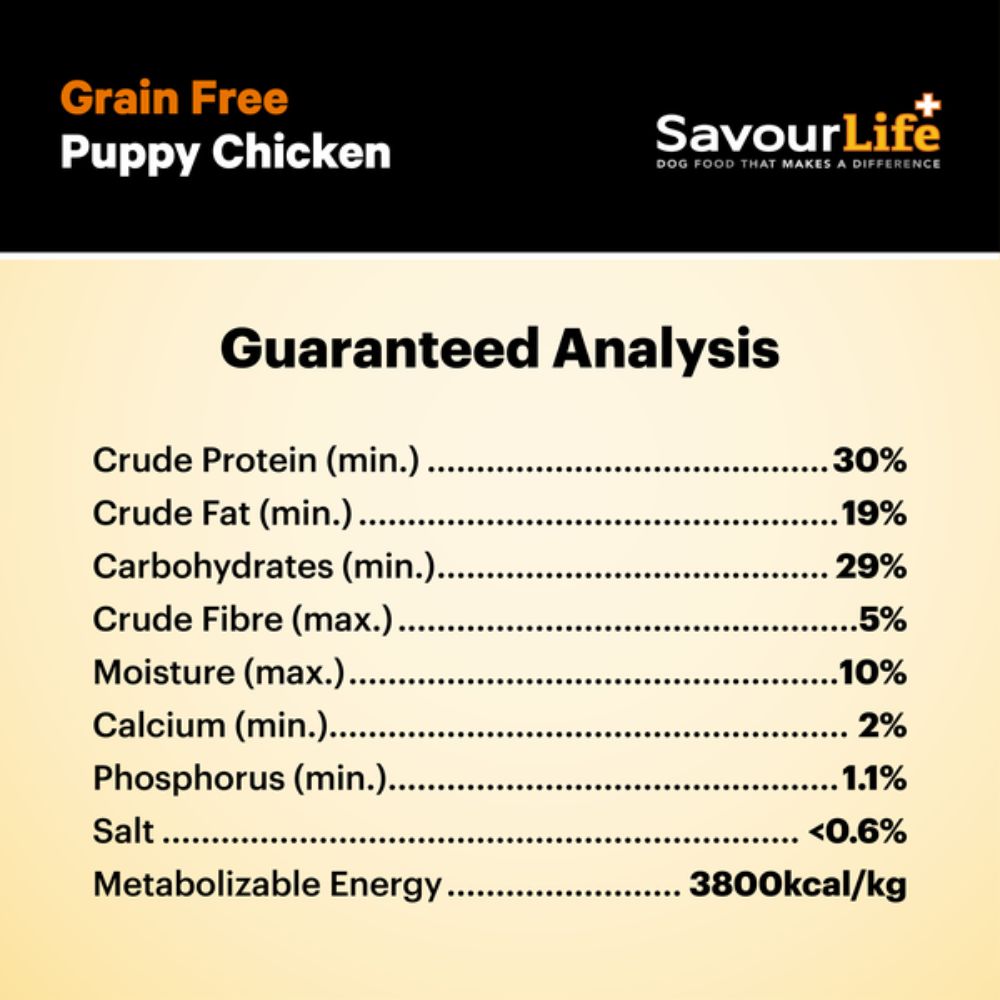 SavourLife Grain Free Puppy Chicken Food
