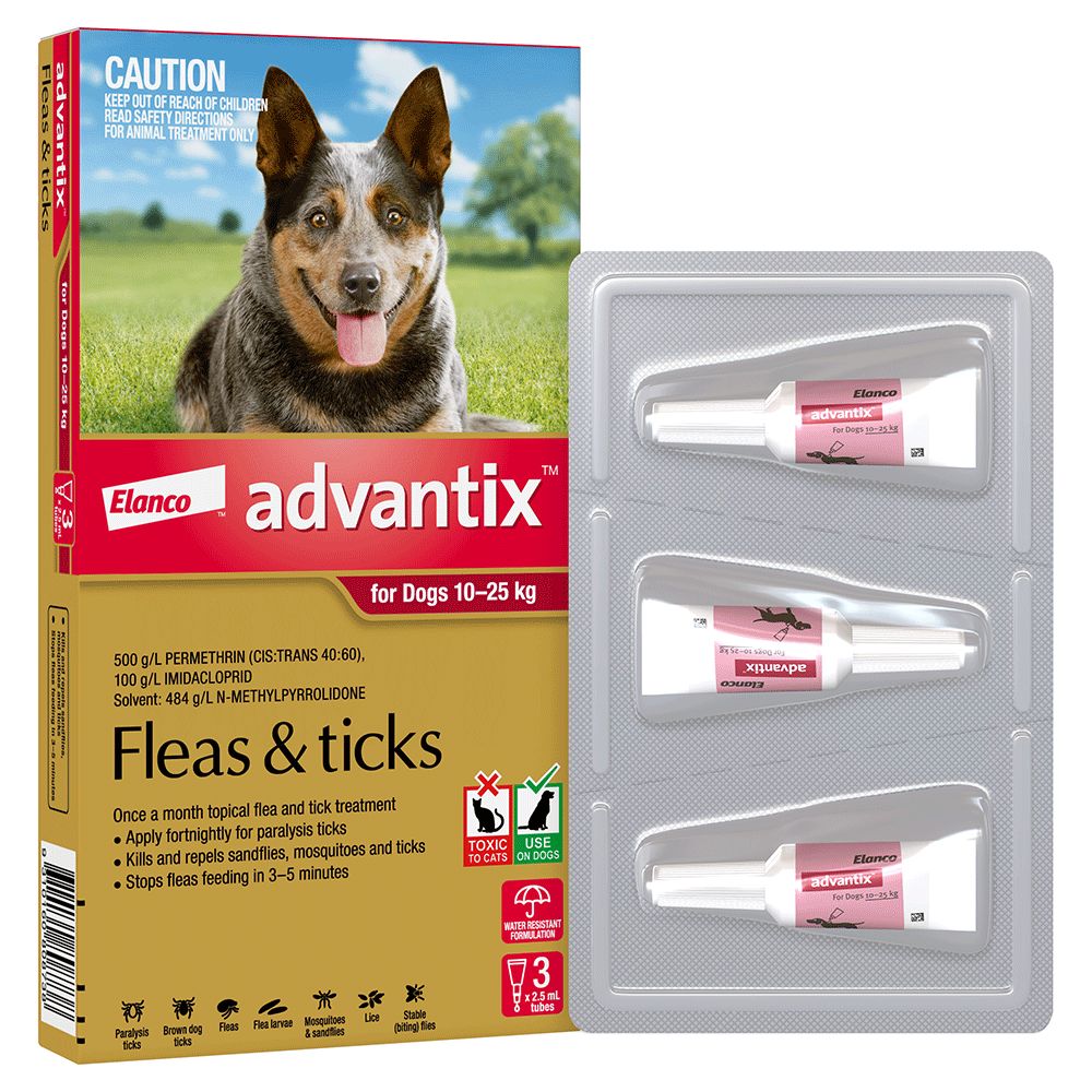 Advantix Large 10-25kg Red