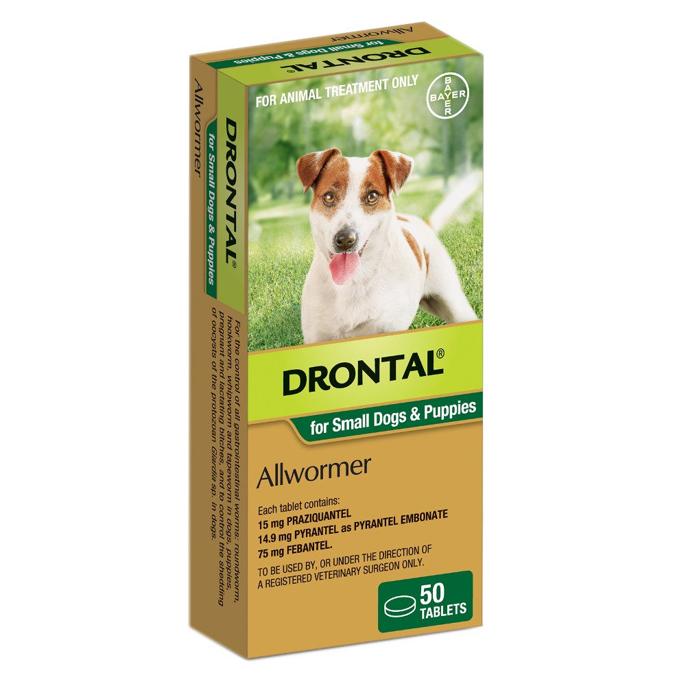 Drontal Allwormer Tablets Small 3kg