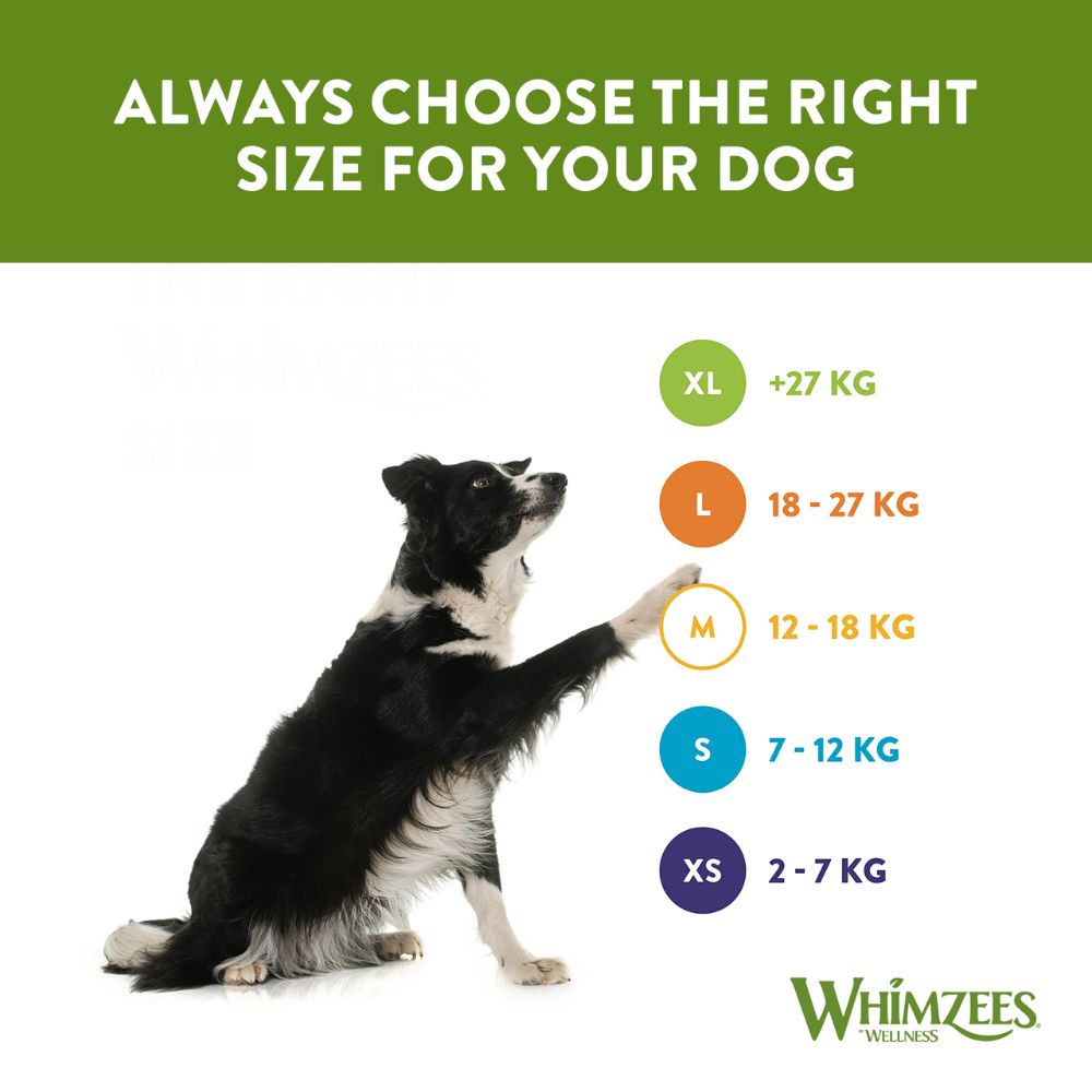 Whimzees Variety Value Box Medium Breed Dental Treats