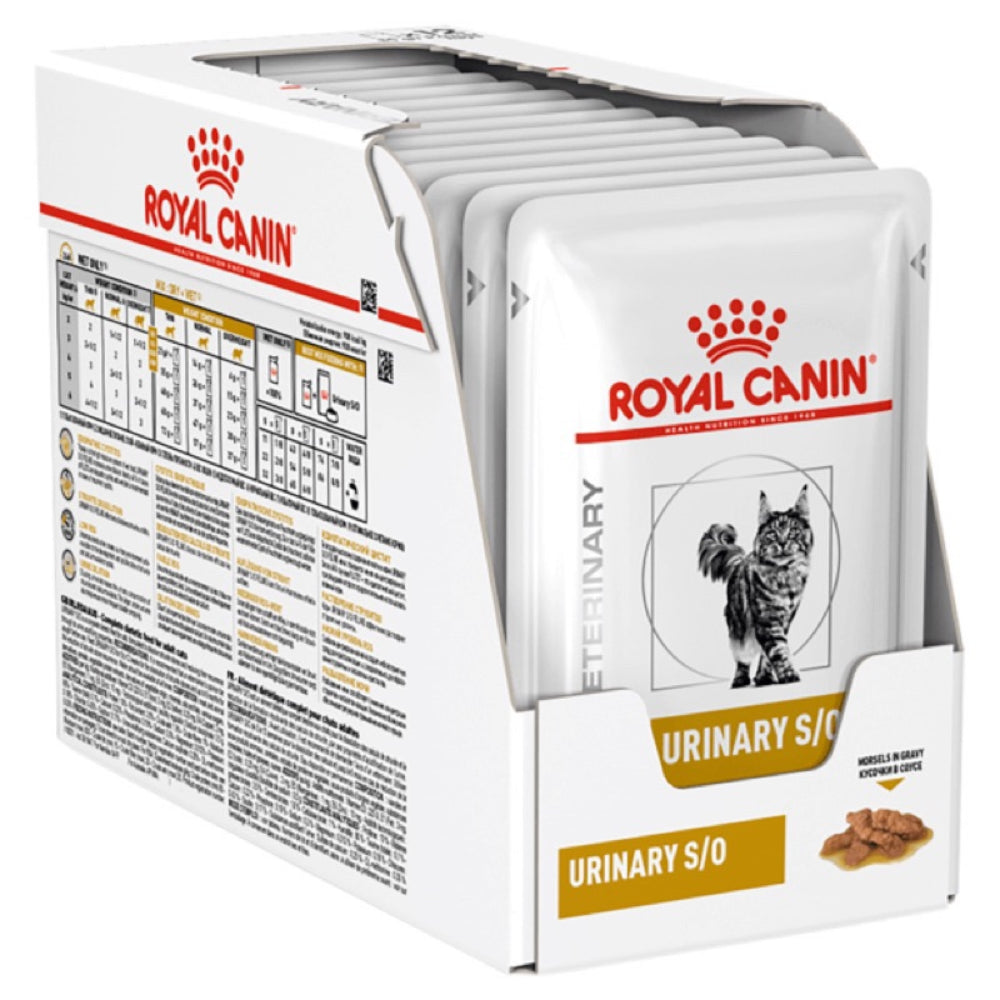 Royal Canin Veterinary Diet Feline Urinary S/O Moderate Calorie Pouches