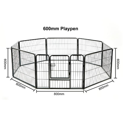 Petset Heavy Duty Metal Playpen