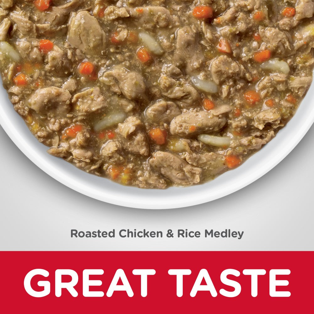 Hills Science Diet Adult Cat Healthy Cuisine Chicken and Rice Medley Canned Food