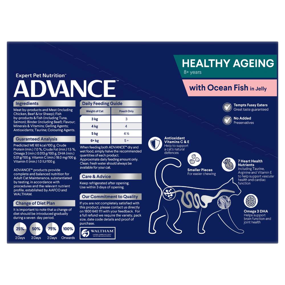Advance Healthy Ageing Ocean Fish in Jelly Pouches