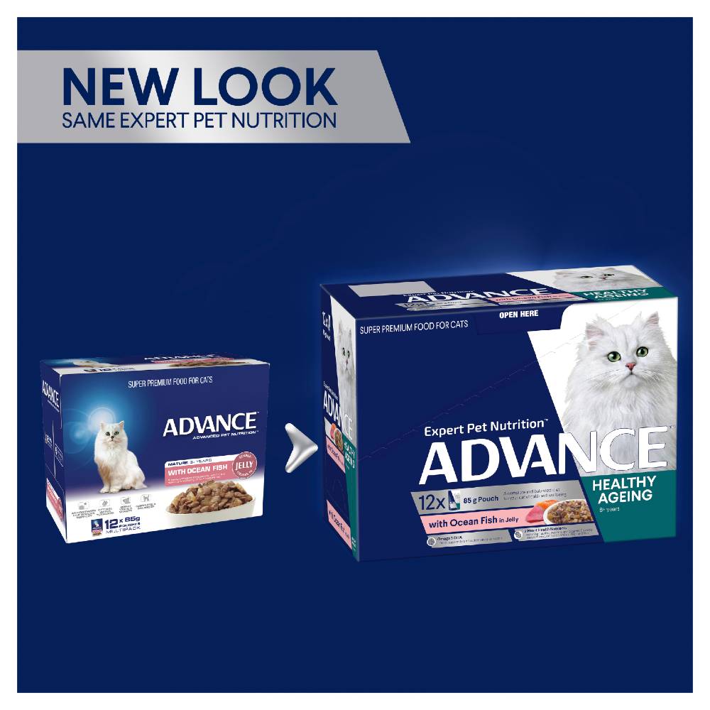 Advance Healthy Ageing Ocean Fish in Jelly Pouches