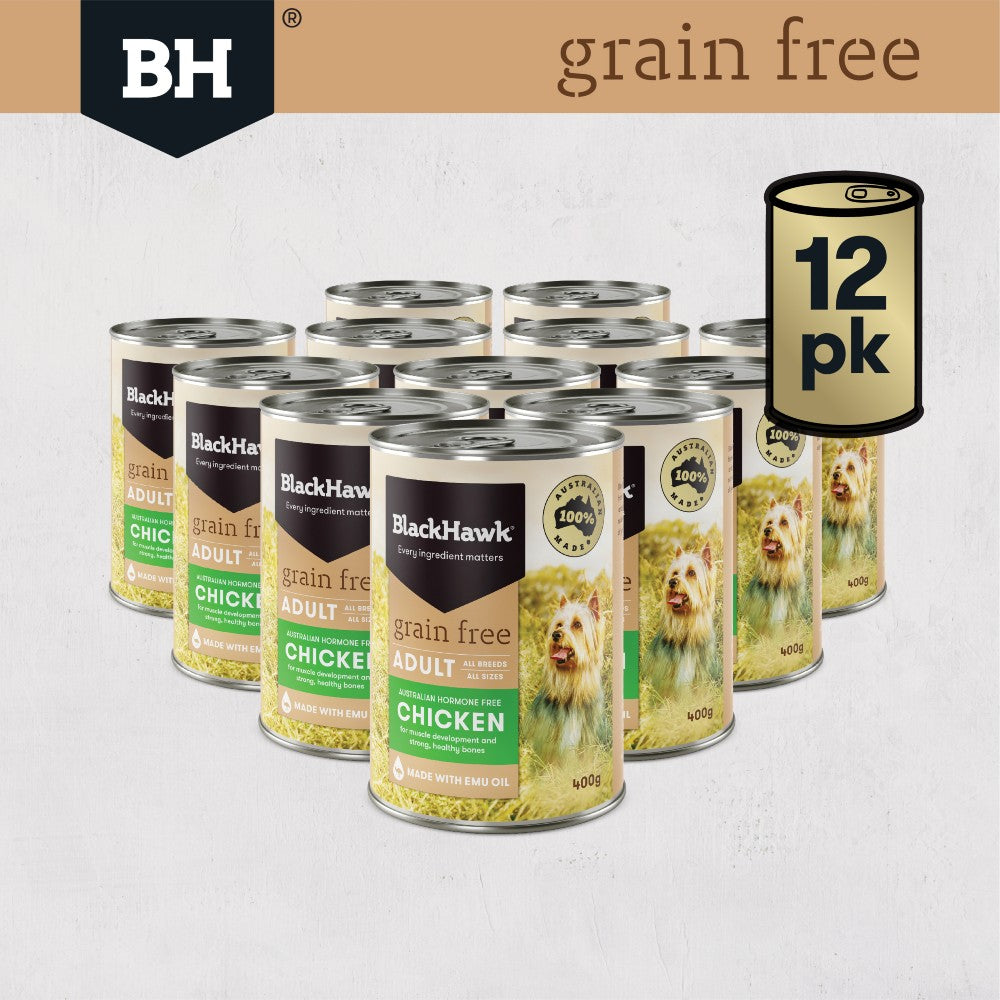 Black Hawk Dog Food Adult Grain Free Chicken Wet Food