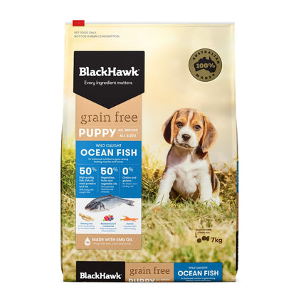 Black Hawk Dog Food Puppy Grain Free Ocean Fish