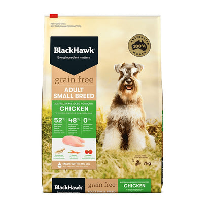 Black Hawk Dog Food Small Breed Adult Grain Free  Chicken