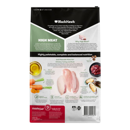 Black Hawk Dog Food High Meat Poultry