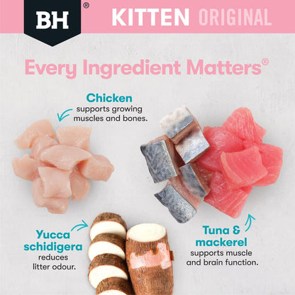 Black Hawk Kitten Chicken and Oceanfish in Gravy Pouches