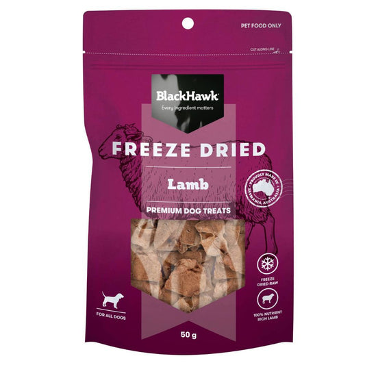 Black Hawk Freeze Dried Lamb Dog Treats