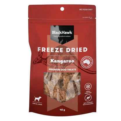 Black Hawk Freeze Dried Kangaroo Dog Treats