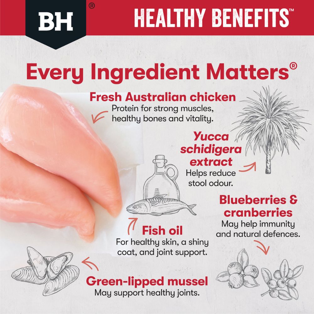 Black Hawk Dog Food Healthy Benefits Joints and Muscles