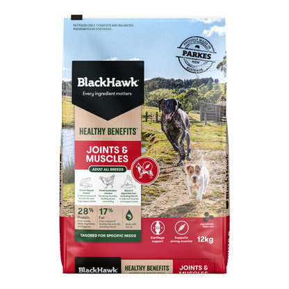 Black Hawk Dog Food Healthy Benefits Joints and Muscles