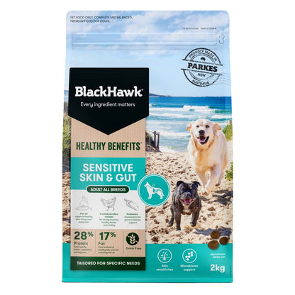 Black Hawk Dog Food Healthy Benefits Sensitive Skin and Gut