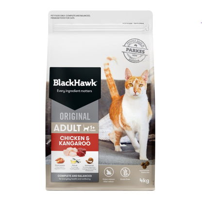 Black Hawk Adult Cat Chicken and Kangaroo