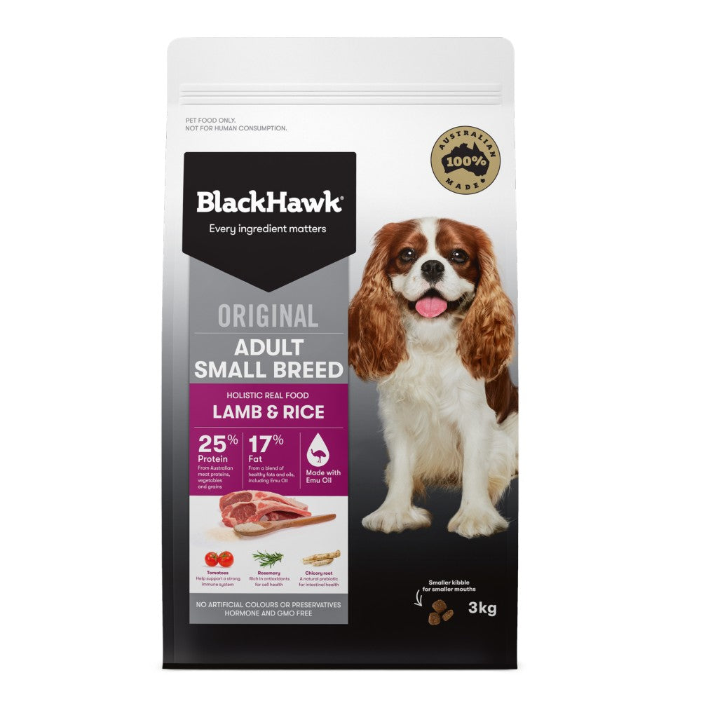 Black Hawk Dog Food Small Breed Adult Lamb and Rice