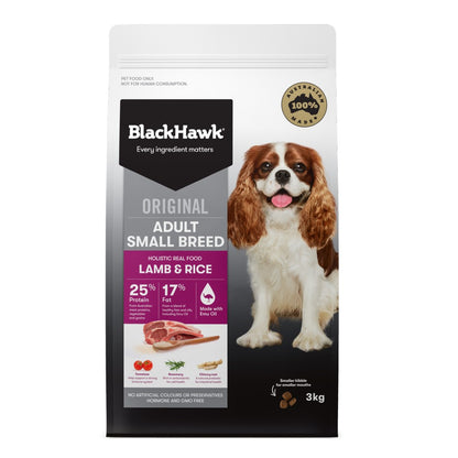 Black Hawk Dog Food Small Breed Adult Lamb and Rice