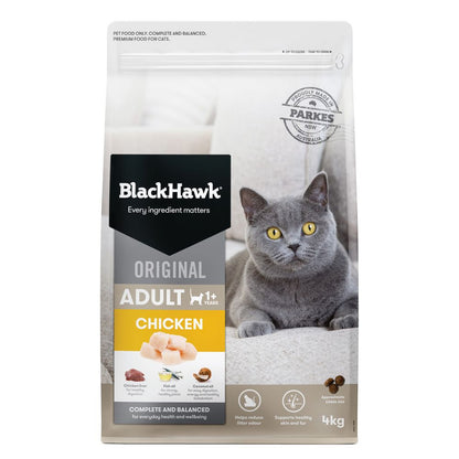 Black Hawk Adult Cat Chicken