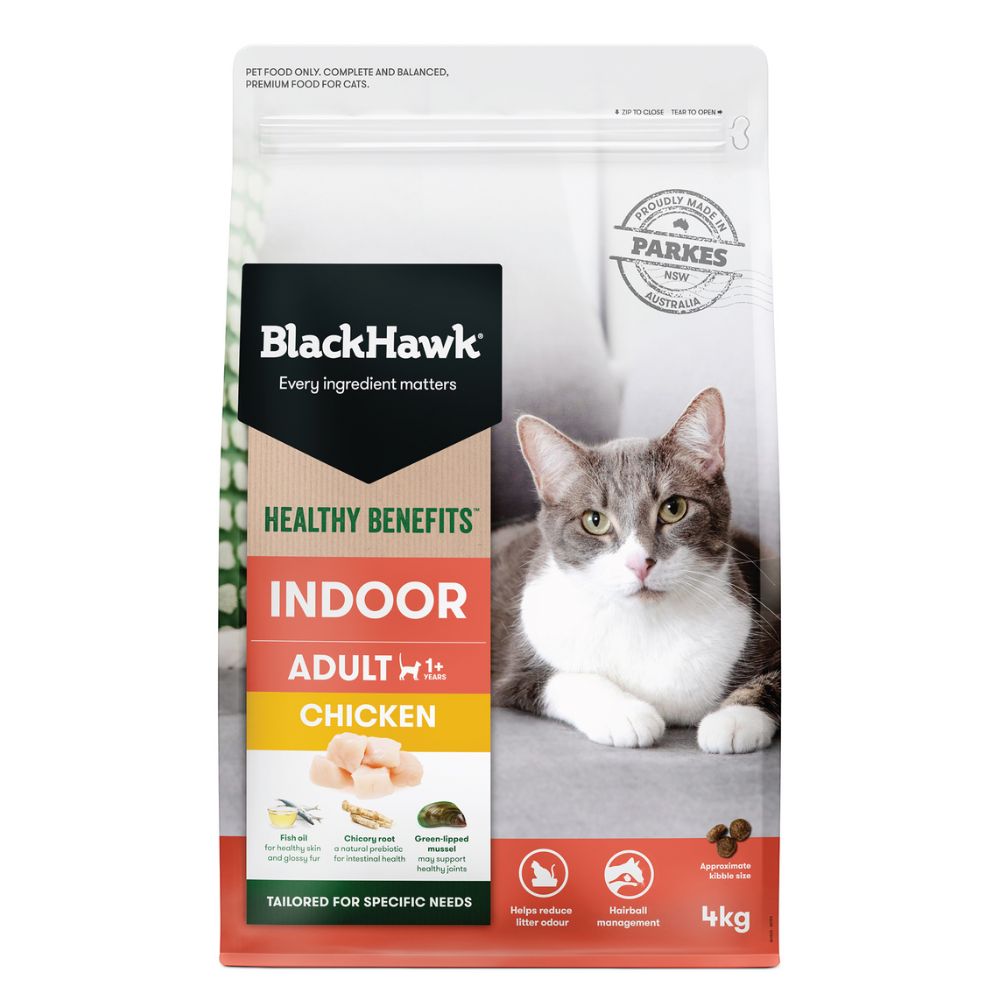 Black Hawk Adult Cat Healthy Benefits Indoor