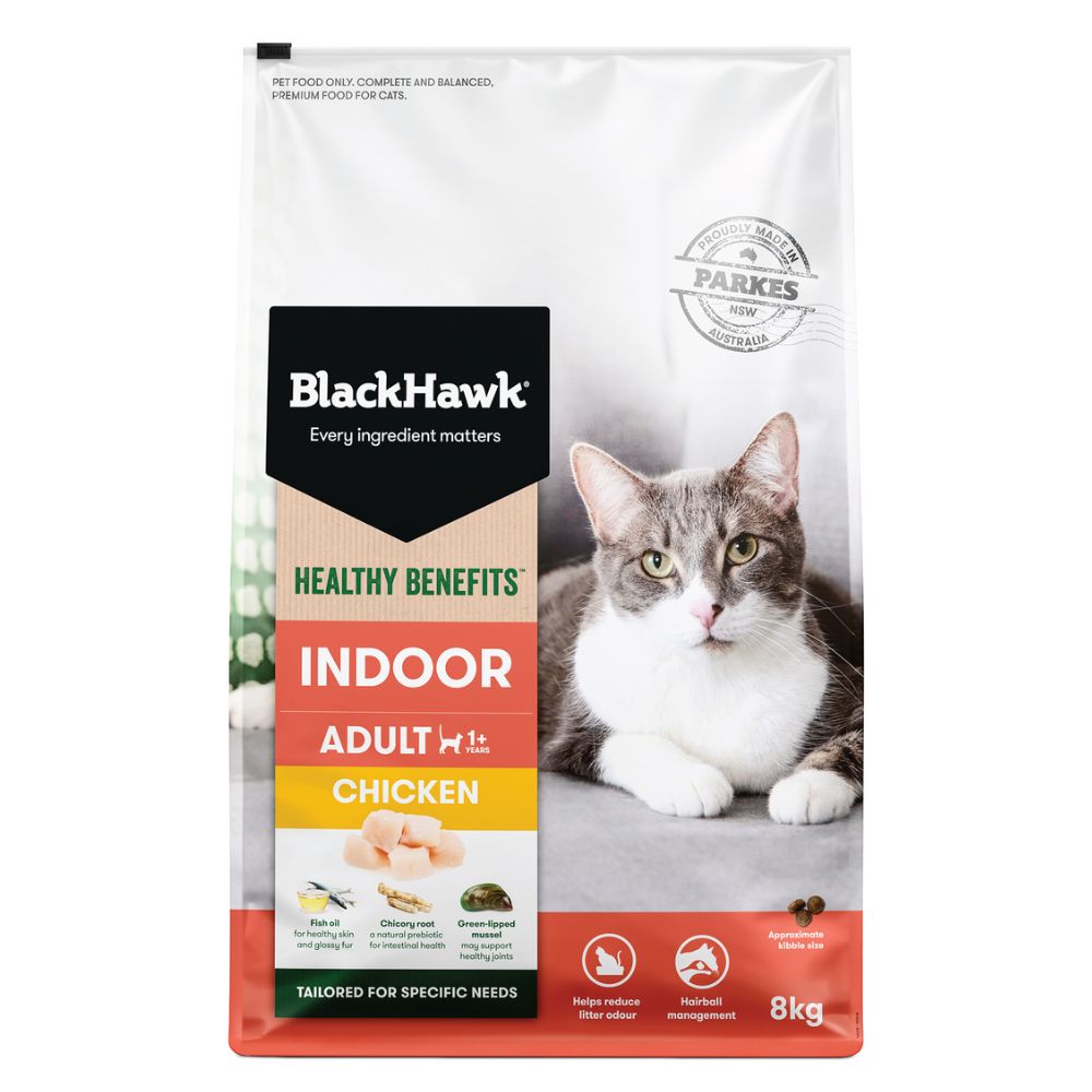 Black Hawk Adult Cat Healthy Benefits Indoor