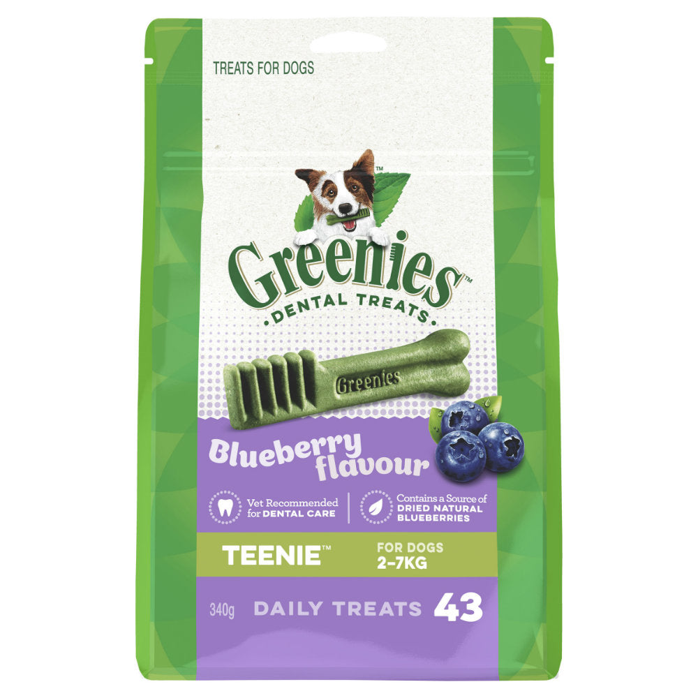 Greenies Blueberry Dental Treats Teenie