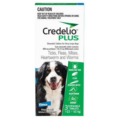 Credelio Plus Extra Large Dog 22-45kg