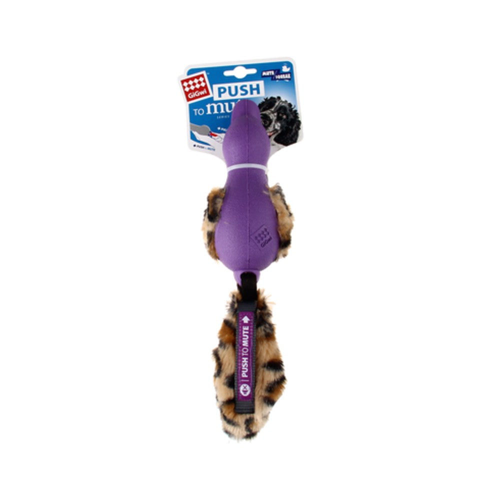GiGwi Push To Mute Plush Tail Duck