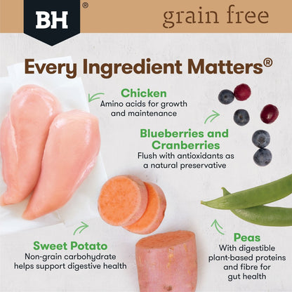 Black Hawk Adult Dog Food Grain Free Chicken