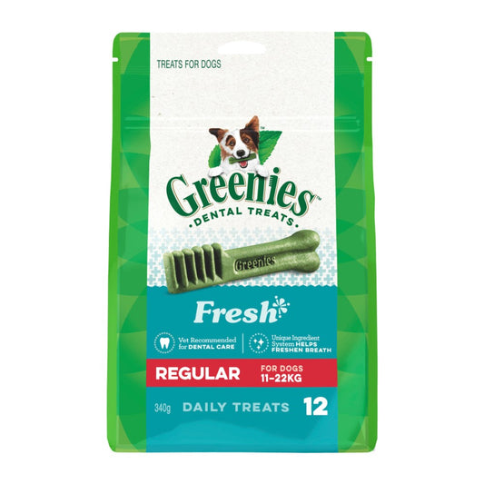 Greenies Fresh Mint Dental Treats Regular