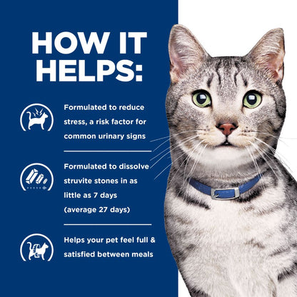 Hills Prescription Diet c/d Urinary Stress Plus Metabolic Cat Food Pouches