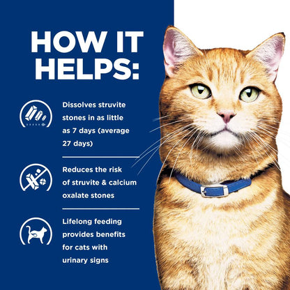 Hills Prescription Diet c/d Multicare Urinary Care Chicken Vegetable Stew Canned Cat Food