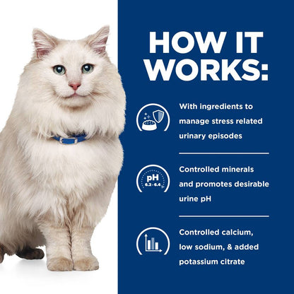 Hills Prescription Diet c/d Multicare Stress Urinary Care Cat Food Pouches