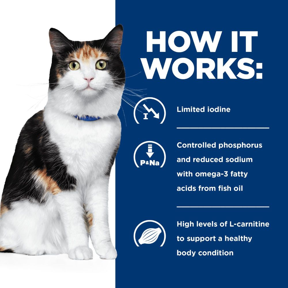 Hills Prescription Diet y/d Thyroid Care Canned Cat Food