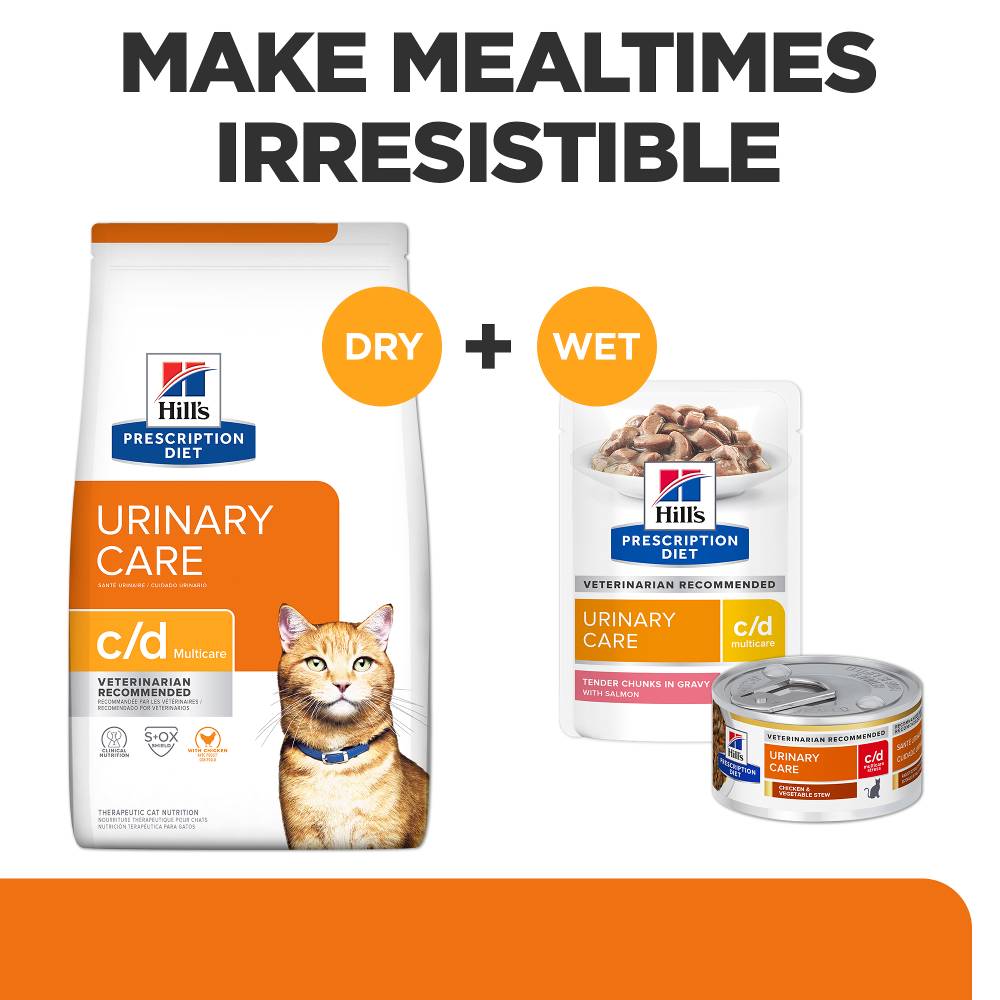 Hills Prescription Diet c/d Multicare Urinary Care Dry Cat Food