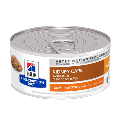 Hills Prescription Diet k/d Kidney Care Chicken Pate Canned Cat Food