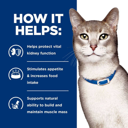 Hills Prescription Diet k/d Kidney Care Chicken Vegetable Stew Canned Cat Food