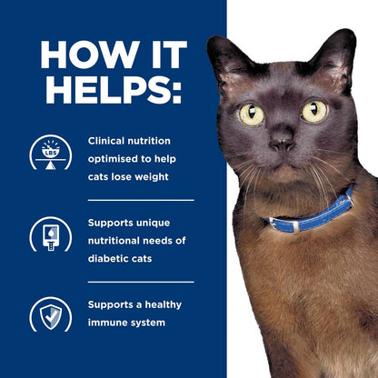 Hills Prescription Diet m/d GlucoSupport Weight Management Dry Cat Food