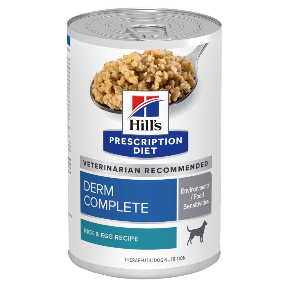 Hills Prescription Diet Canine Derm Complete Canned Dog Food