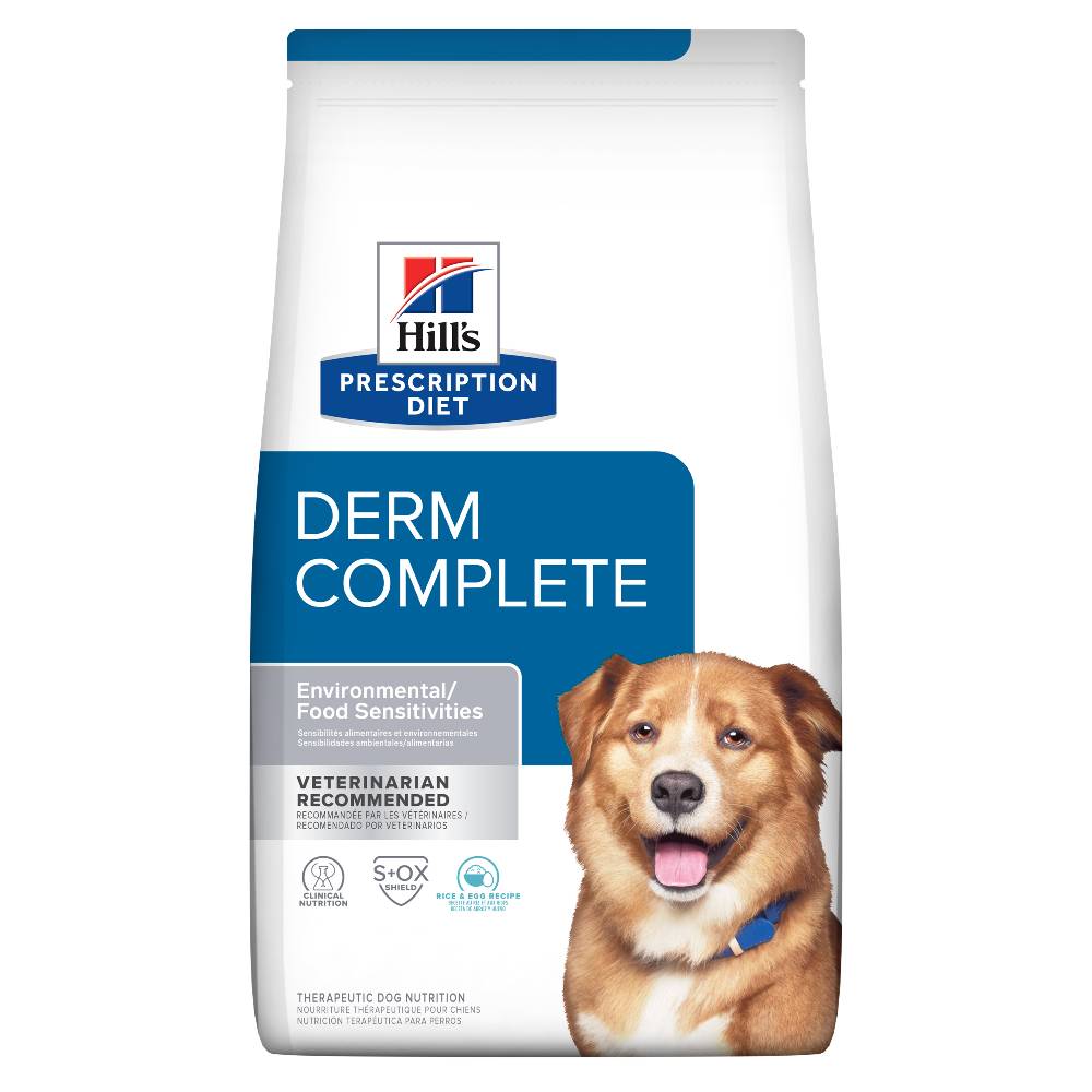 Hills Prescription Diet Canine Derm Complete Dry Dog Food