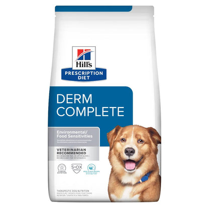 Hills Prescription Diet Canine Derm Complete Dry Dog Food