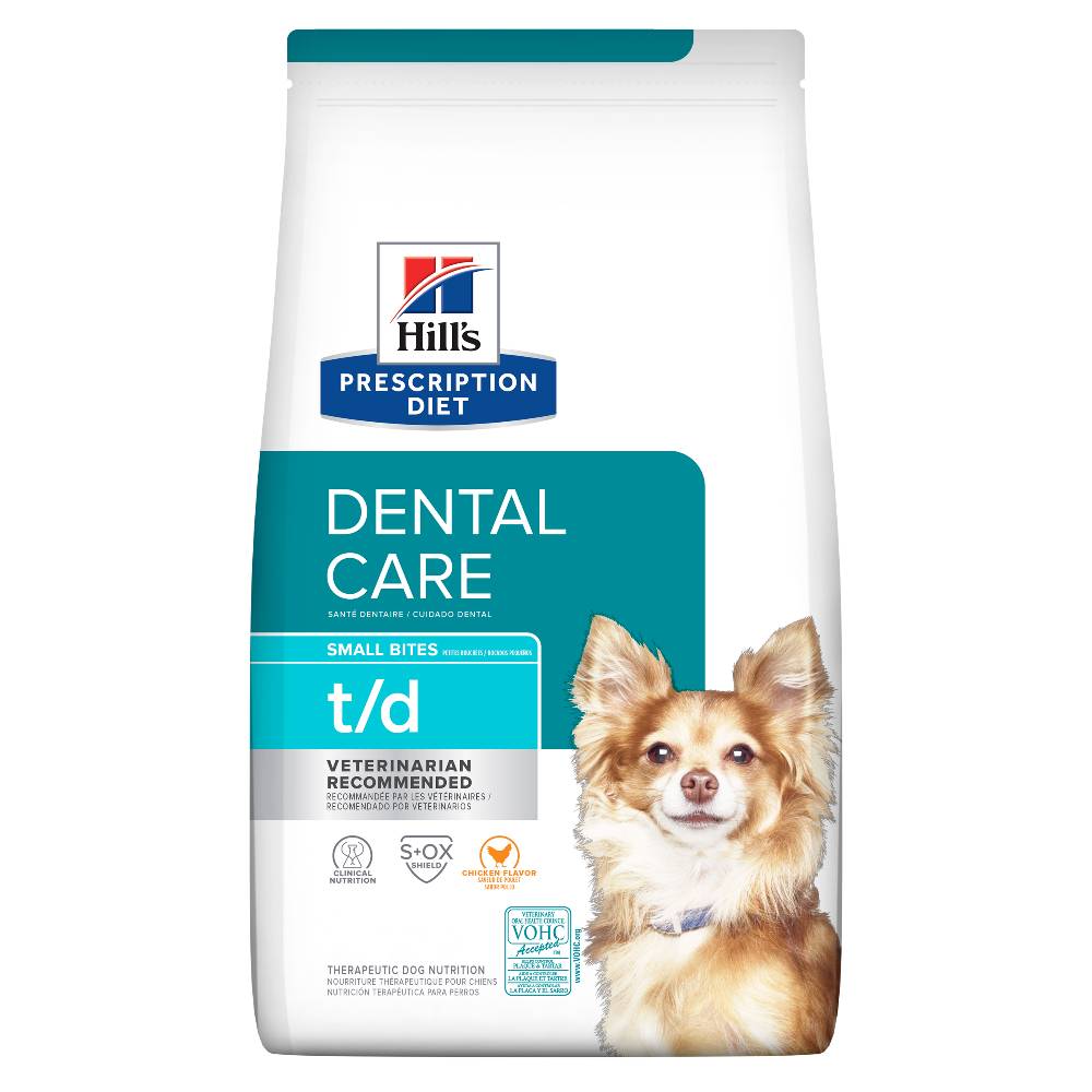 Hills Prescription Diet t/d Small Bites Dental Care Dry Dog Food